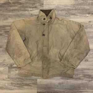 Vintage 50s Military USN N-1 Army Jacket Size L/XL RARE